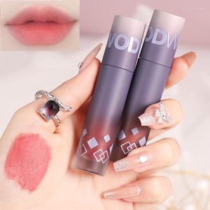 Lip Gloss Matte 8 Colors Long-lasting Velvet Lipstick Waterproof Non-fade Non-stick Cup Women Makeup Cosmetic Maquiagem