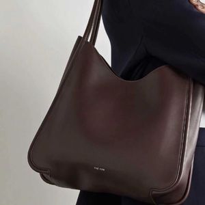 ROSE Park Choi ying Stesso stile The * Row Borsa sottobraccio Tote simmetrica Borsa monospalla in vera pelle da donna La moda va con tuttoGrande capacità