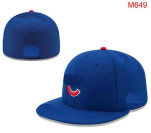 Chicago Baseball Team Pełna zamknięta czapki Summer Sox La NY Yn C list Gorras Bones Men Men Women Casual Outdoor Sport Flat Hats Capeau Cap Casquett