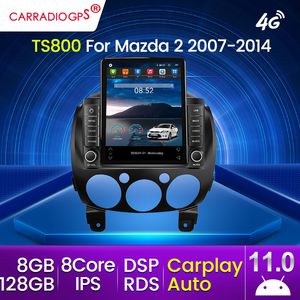 128G Car Dvd Android Radio Multimedia Player for MAZDA 2 Mazda2 2007-2014 GPS Navi 2din Autoradio