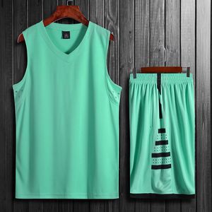 Running Sets DIY Men Basketball Uniform Kids Children's Tracksuits Jerseys Shirt Sports Shirts and Athletic Shorts Set Quick Dry 230518