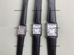 الساعات جيدة خزان فاخر منفرد الرجال العلامة التجارية الكوارتز واقع Watches Joker Ladies Wristwatches Loves Classic Square Mens Watch D319284P248U