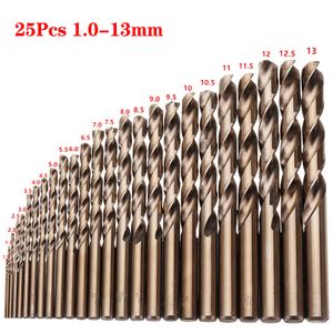 Drill Bits High Quatity HSS-Co M35 Cobalt Straight Shank Twist Drill Bits Power Tool Accessories For Metal Stainless Steel Drilling 230517