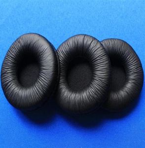 100 pack 55 mm lederen oorkussen earpads hoofdtelang vervanging oorkussens duarable oordopje sponsomslag 55 cm pas op de meeste kopphon3587544