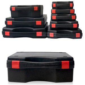 Tool Case Plastic ToolBox Safety Equipment Instrument Case Portable Dry tool Box Notebook Storage Box Outdoor Tool Case with pre-cut foam 230517