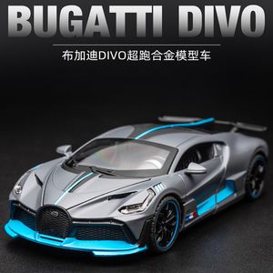 1/32 Bugatti Veyronモデルシミュレーション、合金車モデル、スポーツカー、友人へのギフト、手作りの装飾