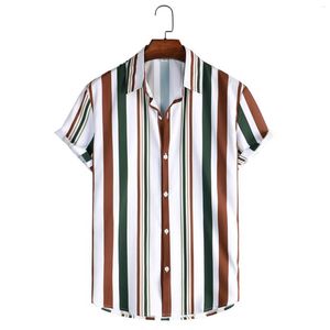 Męskie koszule męskie Men Fashion Dasual Color Dopasowanie lekkiego lapy szlifowania koszuli z długim rękawem Top