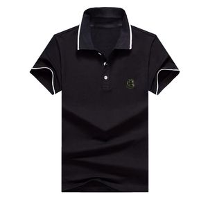 23SS MENS Stylist Polo Shirts Luxury Italy Men kläder Kort ärm mode casual Men's Summer T-shirt Många fast färg TB-bokstav finns tillgängliga asiatisk storlek M-3XL