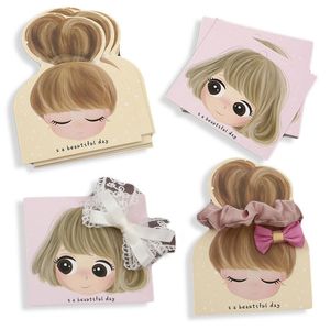 Smyckestativ 50pcslot Barrettes Packing Paper Card Cute Small Girs Display Cards For DIY Kid Hair Accessories Retail Pris TAGS HOLLER Etikett 230517