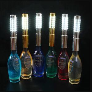 Rechargeble LED Strobe Baton Bottle Bottle Botting Stick Bust Light Glow Lamp para KTV Bar Club Birthday Wedding Party Decoration