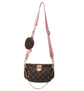 Bolsa de alta bolsa de ulidade bolsas de ombro de bolsa feminina clássica de flores composta composta de couro embreagem de corpo cruzado correio feminino crossbody messenger bolsa carteira