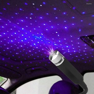 Night Lights Usb Led Atmosphere Star Light Lamp For Car And Home Universal Mini Laser Projection Decoration Lighting Lampe