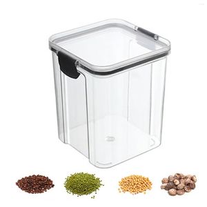 Storage Bottles Sealed Tank Rice Container Moistureproof Whole Grains Kitchen Refrigerator Box Leak