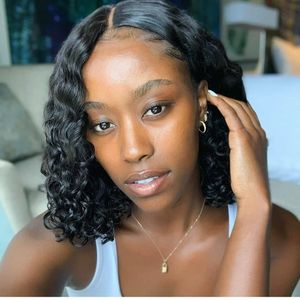 1b 30 Ombre two tone color lace frontal wig Brazilian Curly wave with baby hair