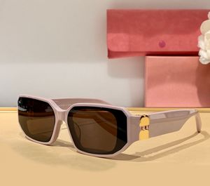 Occhiali da sole al quadrato marrone rosa Donne Summer Occhiali da sole Sunnies Gafas de Sol Sonnenbrille Sun Shades Uv400 Eyewear Uv400