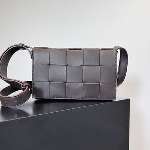 Designerskie torby crossbody luksusowe kaseta torba na ramię 10a jakość lustra worki klapy jambskinowej na drutach torba posłańca z pudełkiem B01V