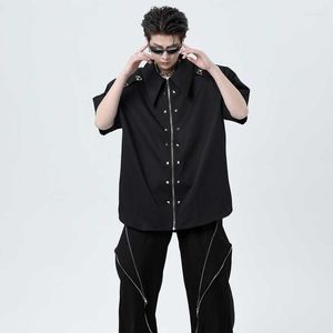 Koszulki męskie mody Modka męska Koszula Q04362 2023 Luksusowy cyrkowy styl imprezowy projekt słynny europejski marka