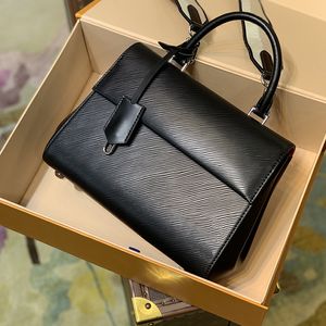 Designer handväskor lyxiga axelväskor 1: 1 kvalitet äkta läder crossbody väskor 20 cm med låda ml072