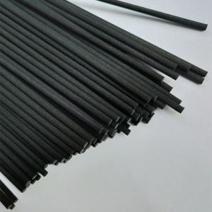 All-Match Good Factory Preço 100pcs/lote 3mm*20cm Rattan Fragrance Incense Black Fiber Reed Reed Difuser Refil Sticks Sticks aromáticos