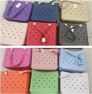 Summer Eva Beach Bag Boxes Luxury stor kapacitet gummi handväska vattentäta lätta damer överdimensionerad tote korg tote gym simning rese fitness för män kvinnor