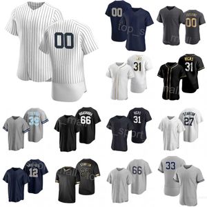 Baseball 27 Giancarlo Stanton Jerseys 39 Jose Trevino 33 Franchy Cordero 12 Isiah Kiner-Falefa 66 Kyle Higashioka 31 Aaron Hicks Gerrit Cole Clay Holmes Men Youth Y-J