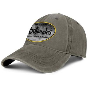 Stylish Bojangles' Famous Chicken Vintage old Unisex Denim Baseball Cap Golf Classic Hats French fries Gay pride rainbow Plai3327