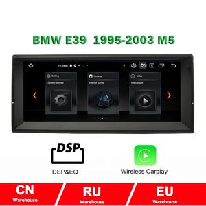 10.25 cala Android 10 Car DVD 2 DIN Radio Multimedia Player dla BMW E39 X5 M5 RDS DSP 4G+64G Navigation GPS Ekran stereo