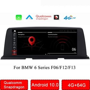 Qualcomm Car Android Multimedya BMW 6 Serisi F06 F12 F13 Otomatik Radyo GPS Navigasyon DVD IPS Ekran Başlık
