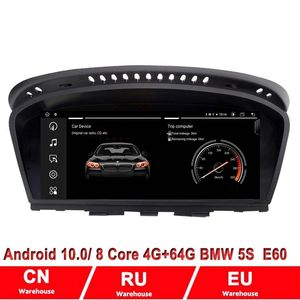 8.8 icnh 4G Ram 64GRom Lettore multimediale per auto Android 10 per BMW Serie 5 E60/E61/E63/E64/E90/E9/E92/CCC/CIC Radio GPS CarPlay 4G LTE