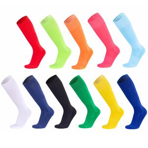 Sports Socks Futebol Futebol Respirável ao ar livre Meias de rugby sobre o joelho de vôlei hóquei de beisebol de meias de meias Long 230518