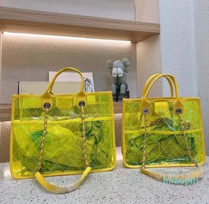 Designer-Tasche, Umhängetasche, modische Strandtaschen, modische transparente Jelly-Tasche, Reise-Tragetaschen