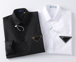 Tasarımcılar Erkek Elbise Gömlek Sıradan Erkekler Uzun Kollu Marka Pamuk Gömlek Erkekler Artı Beden İnce Fit