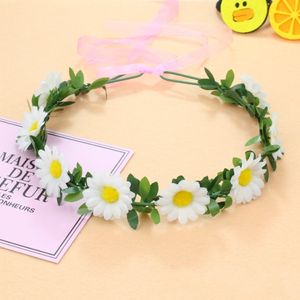 Flowers women hair accessories novel headband baby cute lovely wear fashion baby girl garland modern popular hair band delicate elegant ba06 B23