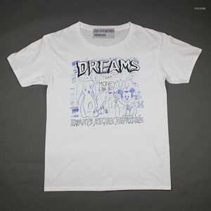 Erkek Tişörtleri Erd T-Shirt Erkek Kadınlar 1: 1 Yaz Grafik Tees y2k Yüksek Kaliteli Sokak Giyim Sokak Çift Giysileri Kadın Üstleri