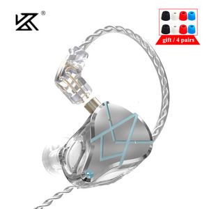 携帯電話イヤホンASX 10BA 20バランスアーマチュアユニットヘッドセットHIFIメタルモニターInear DJ Music Earbud ZSX ZSX AS16 BA8 230518