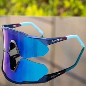 Outdoor-Brillen Kapvoe Photochrome Sonnenbrille Radfahren Brille Polarisierte MTB Brille Frauen Outdoor Bike Sports Mann UV400 Reiten Fahrrad Brillen P230518