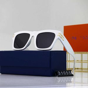 Дизайнер Lou Vut Luxury Cool Sunglasses Модные солнцезащитные очки для мужчин