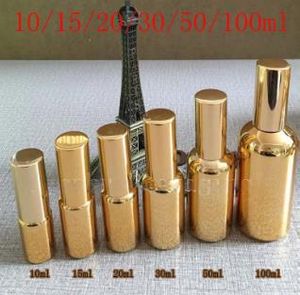 Gold Empty Makeup Setting Spray Perfume Glass Bottle, Parfum Women Perfume ,Mist Sprayer Perfumes Glass Perfume Bottle Top Quality