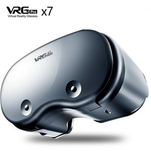 VR Glasses Virtual Reality 3D VR -гарнитура Smart Glames шлем для смартфонов мобильные 7 -дюймовые линзы с контроллерами 230518