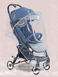 Fotelik dla psów obejmuje uniwersalną osłonę deszczową dla wózka dla zwierząt przezroczyste płaszcz przeciwdeszczowy wózka wózka wózka.