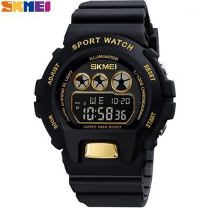 Wristwatches Digital Men Watches Electronic Chrono Stopwatch Watch For Male Women Vintage Casual 50M Waterproof Sport Wristwatch