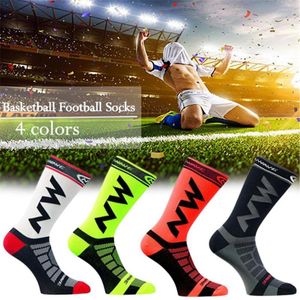 Sports Socks Man Basketball Football Breattable Snabbtork