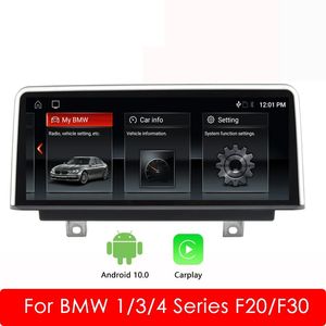 10.25 inç Carplay Android 10.0 Araba BMW Serisi 1 2 3 4 F20 F21 F22 F30 F31 F32 F33 F34 F36 Kafa Ünitesi