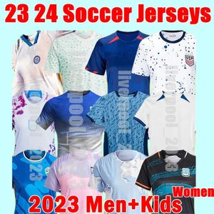 2023 2024 Englands Japan Soccer Jerseys Sweden Spains Usas Mexico Footabll Shirts Chile Argentina Toone Mead Kane Jersey Men Women Kids Kits uniformer Dunn Aaronson