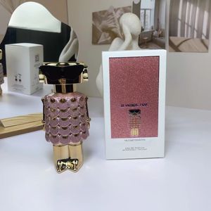 Robot Style Profumo da donna 80 ml Fame Blooming Pink Eau De Parfum 2.7 FL OZ FAME Phantom Lady Fragranza a lunga durata Colonia Spray Parfum Deodorante antitraspirante