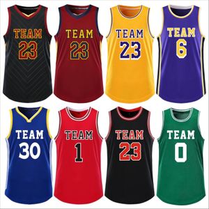 Set da corsa Uomo Bambini Maglia da basket Maschile College Camicie senza maniche Bambino Kit Uniformi sportive Personalizzato gratuito 230518