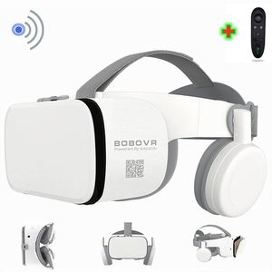 VR 안경 Bobo Bobovr Z6 Casque Helmet 3D VR 안경 가상 현실 스마트 폰 스마트 폰 고글을위한 Bluetooth 헤드셋 Viar Binoculars 230518