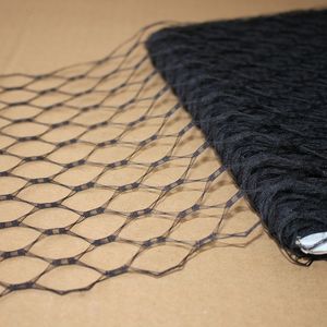 Baskenmützen, 9 Zoll, 22 cm, Vogelkäfigschleier, Netz, Mode, Schleierstoff zur Herstellung von Fascinator-Brautkopfbedeckungen, 5 Yards, Taiwan, 230517