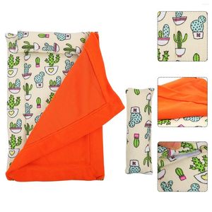 Cat Beds 1 Set Reptile Sleeping Bag Small Pet Iguana Anole Gecko Hideout Habitat