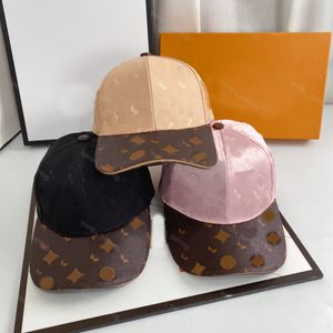 Cappello da baseball da uomo in PU di design per uomo Donna Cappellino in pelle patchwork Lettera Berretti a sfera Accessori per cappellino da sole di lusso regolabili Cappellini da sole cachi Cappelli aderenti rosa Trucker Gorra